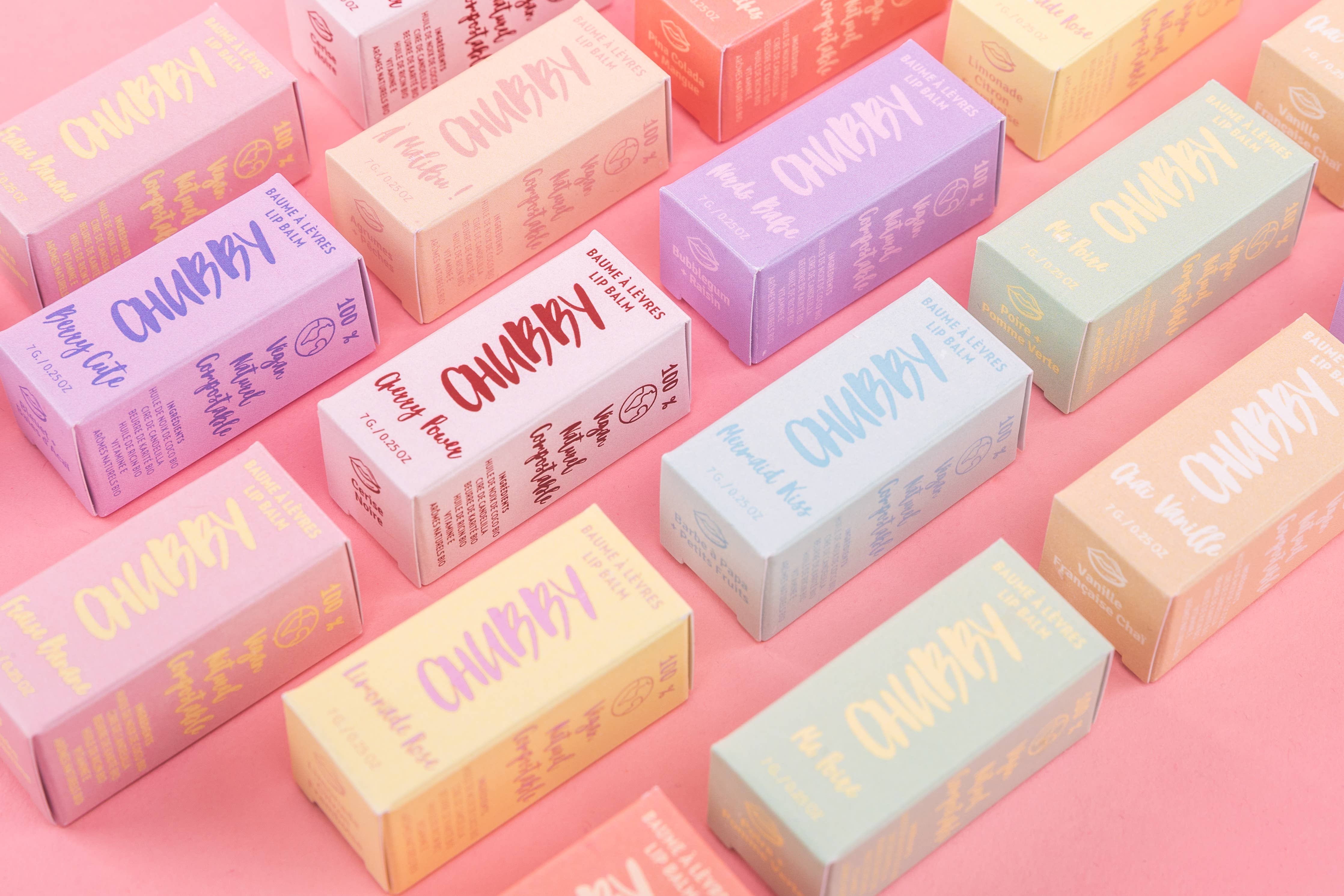 CHUBBY Vegan Lip Balm | Berry Cute (Blueberry + Açaí)-Beauty - Lip Balm-Caprice & Co-Sister Shirts, Cute & Custom Tees for Mama & Littles in Trussville, Alabama.