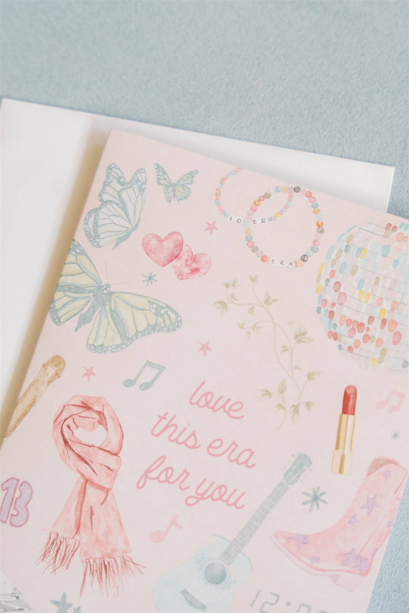 Love This Era For You Greeting Card | Taylor Swift-Gift Cards-Gracefully Made Art-Sister Shirts, Cute & Custom Tees for Mama & Littles in Trussville, Alabama.