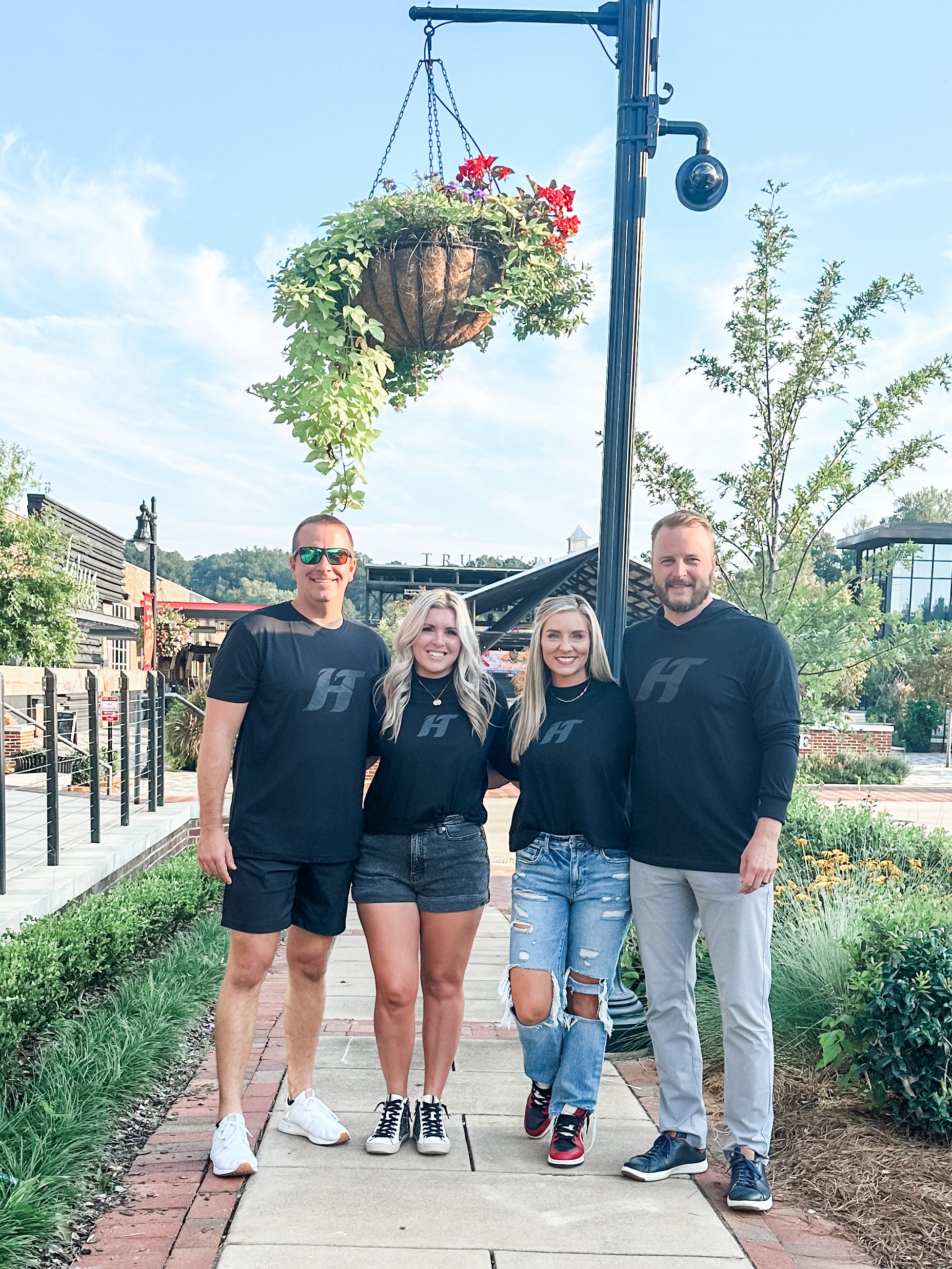 HT Lights Out | Mom Crop Tee-Womens - Tops - Tees-Sister Shirts-Sister Shirts, Cute & Custom Tees for Mama & Littles in Trussville, Alabama.