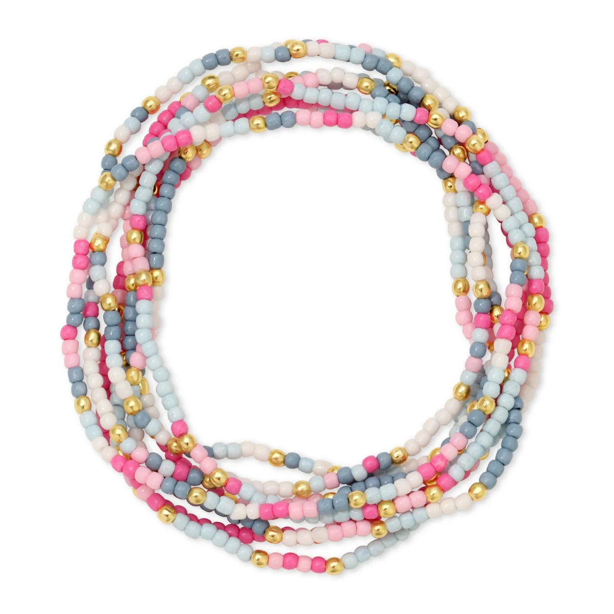 Coastal Candy Bead Bracelet-Women - Jewelry - Bracelets-Sister Shirts-Sister Shirts, Cute & Custom Tees for Mama & Littles in Trussville, Alabama.