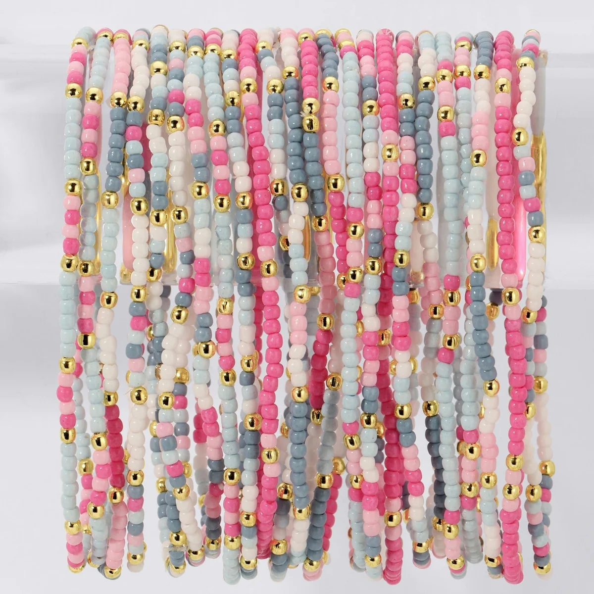 Coastal Candy Bead Bracelet-Women - Jewelry - Bracelets-Sister Shirts-Sister Shirts, Cute & Custom Tees for Mama & Littles in Trussville, Alabama.