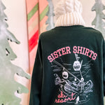 Ski Resort | Adult Crewneck-Women - Tops - Crewnecks-Sister Shirts-Sister Shirts, Cute & Custom Tees for Mama & Littles in Trussville, Alabama.