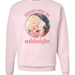 Meet Me at Midnight | Adult Crewneck | RTS-Women - Tops - Crewnecks-Sister Shirts-Sister Shirts, Cute & Custom Tees for Mama & Littles in Trussville, Alabama.