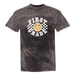 Distressed Happy Grade | Kids Mineral Wash Tee-Youth - Tops - Tees-Sister Shirts-Sister Shirts, Cute & Custom Tees for Mama & Littles in Trussville, Alabama.