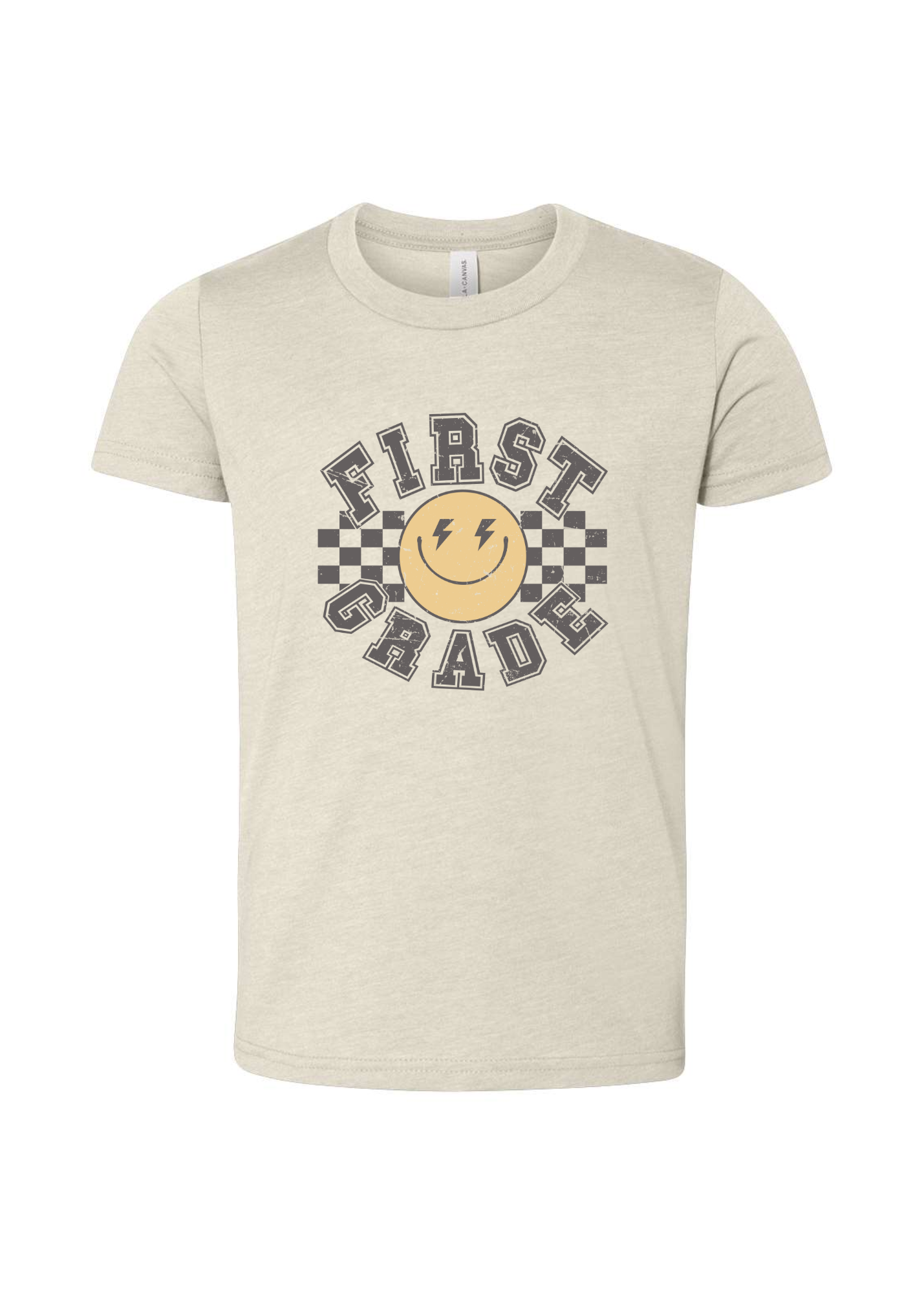 Distressed Happy Grade | Kids Tee-Youth - Tops - Tees-Sister Shirts-Sister Shirts, Cute & Custom Tees for Mama & Littles in Trussville, Alabama.