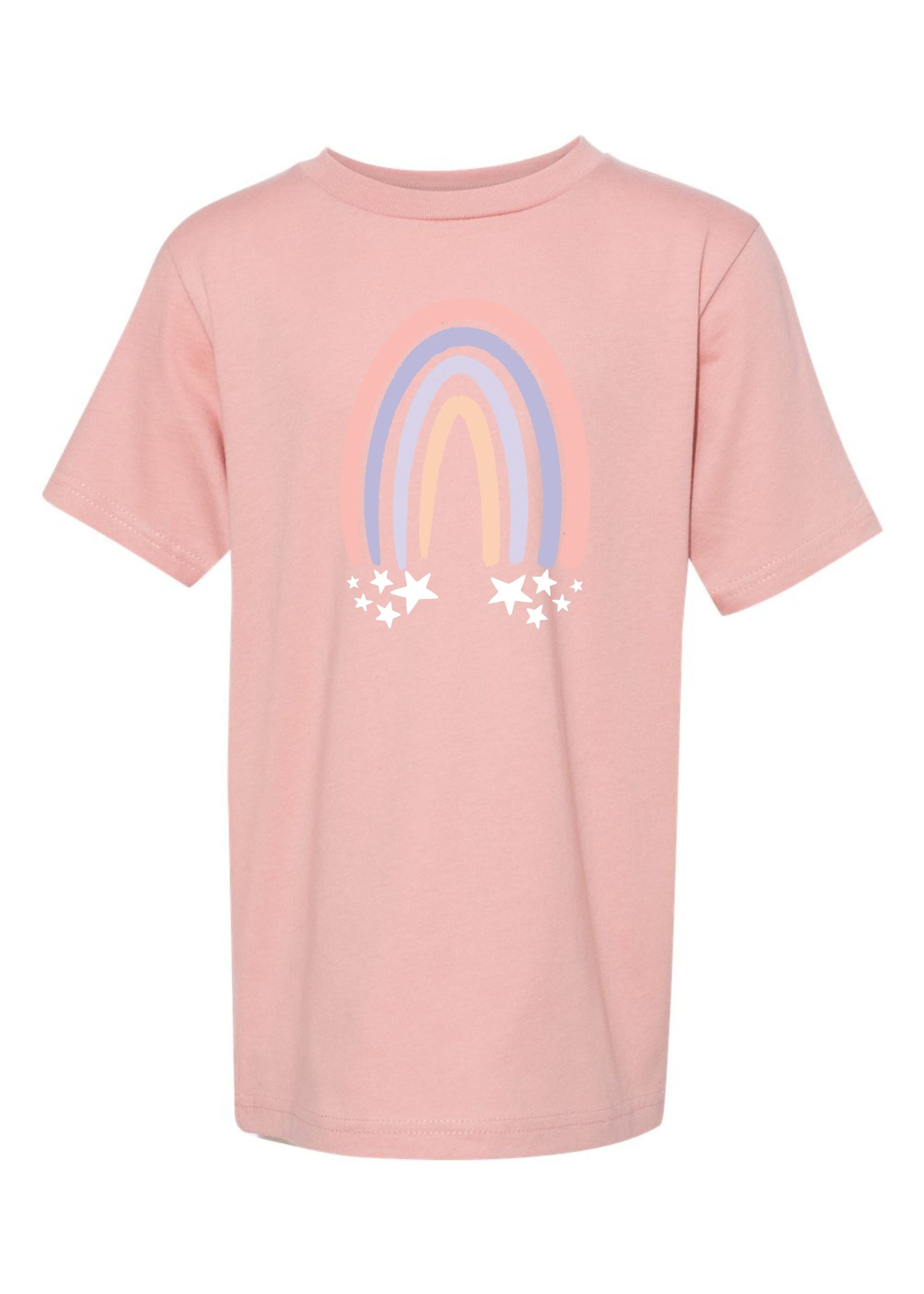 Girly Rainbow | Girl's Tee-Sister Shirts-Sister Shirts, Cute & Custom Tees for Mama & Littles in Trussville, Alabama.