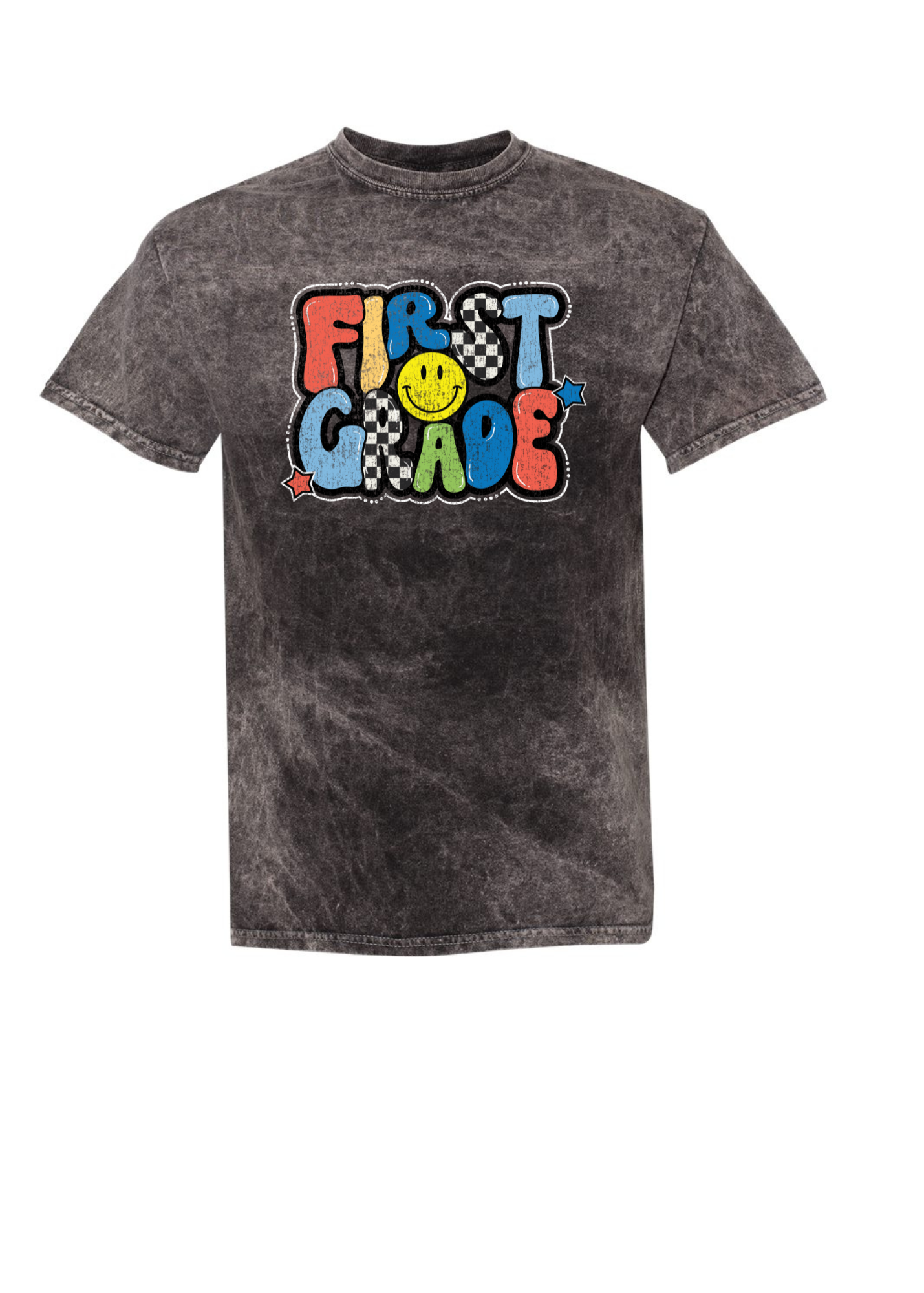 Bold Happy Grade | Kids Mineral Wash Tee-Youth - Tops - Tees-Sister Shirts-Sister Shirts, Cute & Custom Tees for Mama & Littles in Trussville, Alabama.