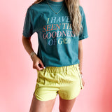 Goodness of God | Garment Dyed Tee-Womens - Tops - Tees-Sister Shirts-Sister Shirts, Cute & Custom Tees for Mama & Littles in Trussville, Alabama.