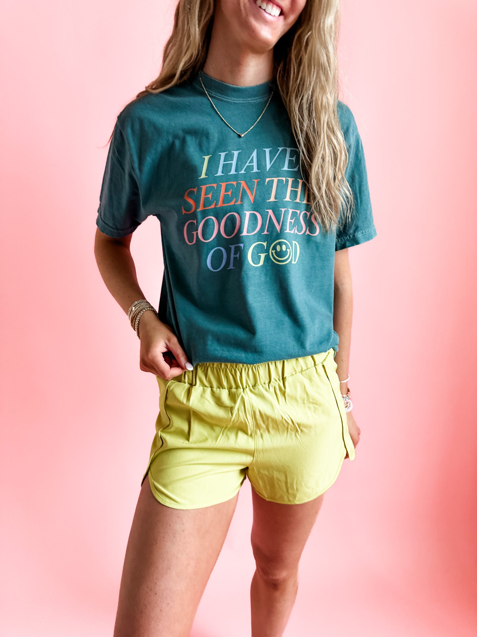 Goodness of God | Garment Dyed Tee-Womens - Tops - Tees-Sister Shirts-Sister Shirts, Cute & Custom Tees for Mama & Littles in Trussville, Alabama.