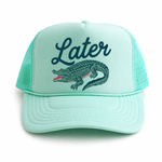 Later Gator | Adult Trucker Hat-Sister Shirts-Sister Shirts, Cute & Custom Tees for Mama & Littles in Trussville, Alabama.