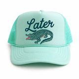Later Gator | Adult Trucker Hat-Sister Shirts-Sister Shirts, Cute & Custom Tees for Mama & Littles in Trussville, Alabama.