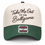 Take Me Out to the Ballgame | Adult Canvas Trucker Hat-Women - Accessories - Hats-Sister Shirts-Sister Shirts, Cute & Custom Tees for Mama & Littles in Trussville, Alabama.