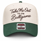 Take Me Out to the Ballgame | Adult Canvas Trucker Hat-Women - Accessories - Hats-Sister Shirts-Sister Shirts, Cute & Custom Tees for Mama & Littles in Trussville, Alabama.