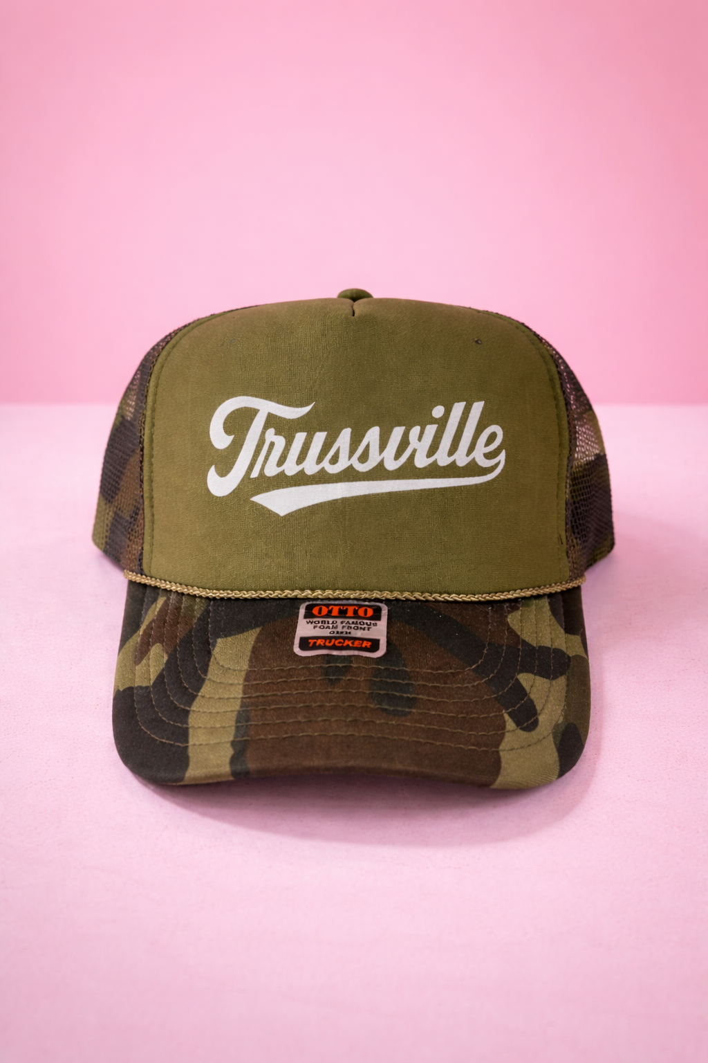 Groovy Trussville | Camo Trucker-Women - Accessories - Hats-Sister Shirts-Sister Shirts, Cute & Custom Tees for Mama & Littles in Trussville, Alabama.