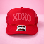XOXO | Youth Trucker Hat-Youth - Accessories - Hats-Sister Shirts-Sister Shirts, Cute & Custom Tees for Mama & Littles in Trussville, Alabama.