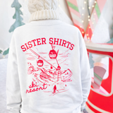 Ski Resort | Adult Crewneck-Women - Tops - Crewnecks-Sister Shirts-Sister Shirts, Cute & Custom Tees for Mama & Littles in Trussville, Alabama.