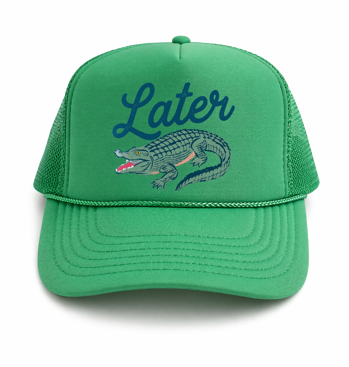 Later Gator | Adult Trucker Hat-Sister Shirts-Sister Shirts, Cute & Custom Tees for Mama & Littles in Trussville, Alabama.