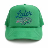 Later Gator | Adult Trucker Hat-Sister Shirts-Sister Shirts, Cute & Custom Tees for Mama & Littles in Trussville, Alabama.