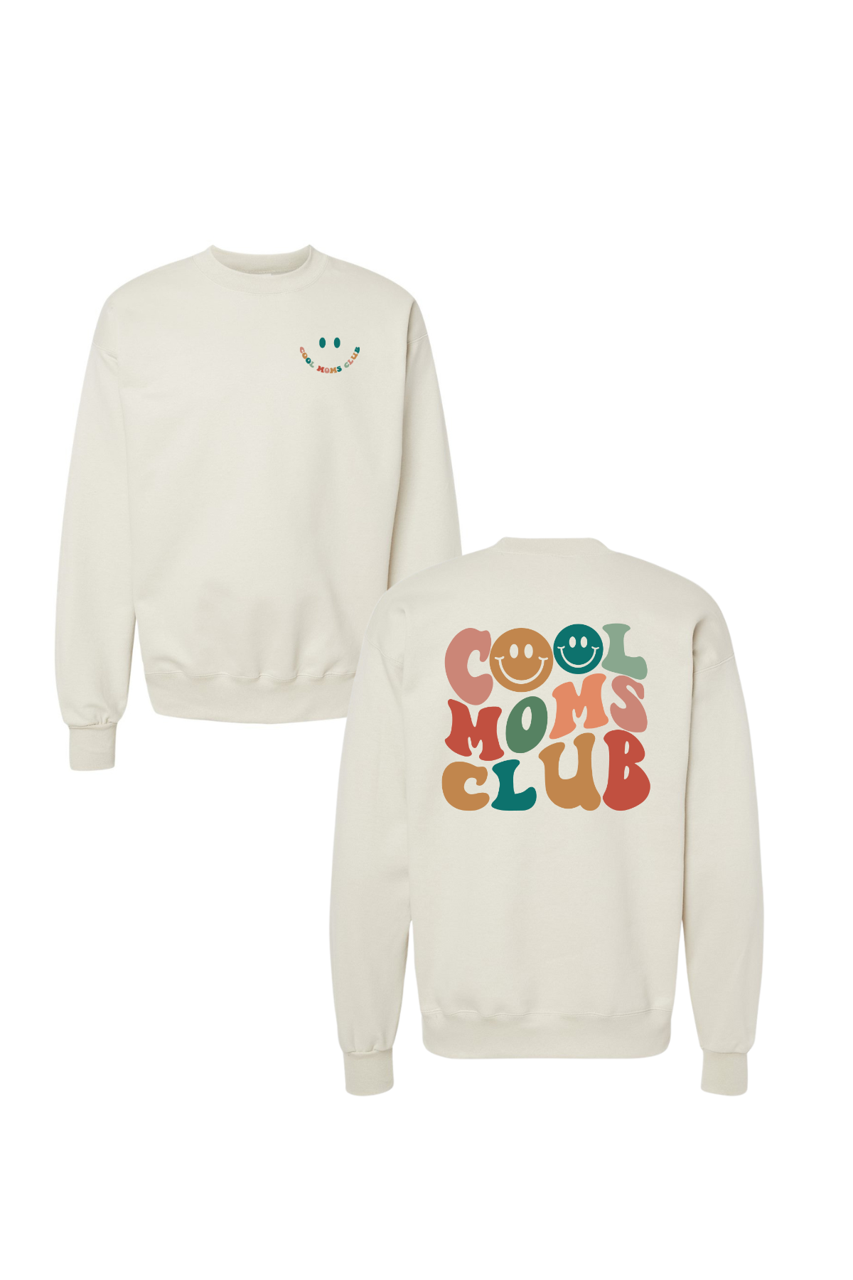 Cool Moms Club | Adult Crewneck | RTS-Adult Crewneck-Sister Shirts-Sister Shirts, Cute & Custom Tees for Mama & Littles in Trussville, Alabama.