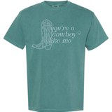 Cowboy Like Me | Adult Tee-Womens - Tops - Tees-Sister Shirts-Sister Shirts, Cute & Custom Tees for Mama & Littles in Trussville, Alabama.