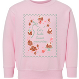 Gingerbread Sweet Memories | Kids Crewneck-Sister Shirts-Sister Shirts, Cute & Custom Tees for Mama & Littles in Trussville, Alabama.