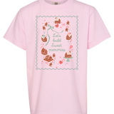 Gingerbread Sweet Memories | Garment Dyed Kids Tee-Sister Shirts-Sister Shirts, Cute & Custom Tees for Mama & Littles in Trussville, Alabama.