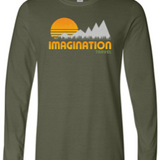 Imagination Travel Yellowstone | Adult Long Sleeve-Sister Shirts-Sister Shirts, Cute & Custom Tees for Mama & Littles in Trussville, Alabama.
