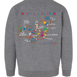 Kevins Battle Plan | Kids Crewneck-Sister Shirts-Sister Shirts, Cute & Custom Tees for Mama & Littles in Trussville, Alabama.