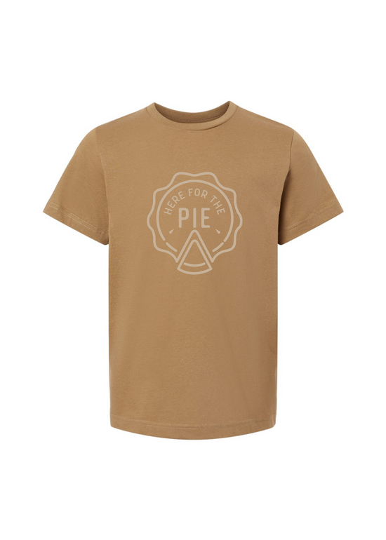 Here for the Pie | Kids Tee | RTS-Kids Tees-Sister Shirts-Sister Shirts, Cute & Custom Tees for Mama & Littles in Trussville, Alabama.