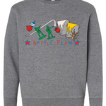 Kevins Battle Plan | Kids Crewneck | RTS-Sister Shirts-Sister Shirts, Cute & Custom Tees for Mama & Littles in Trussville, Alabama.