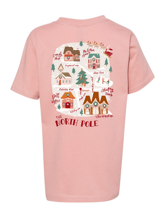 Whimsical North Pole | Kids Tee | RTS-Sister Shirts-Sister Shirts, Cute & Custom Tees for Mama & Littles in Trussville, Alabama.