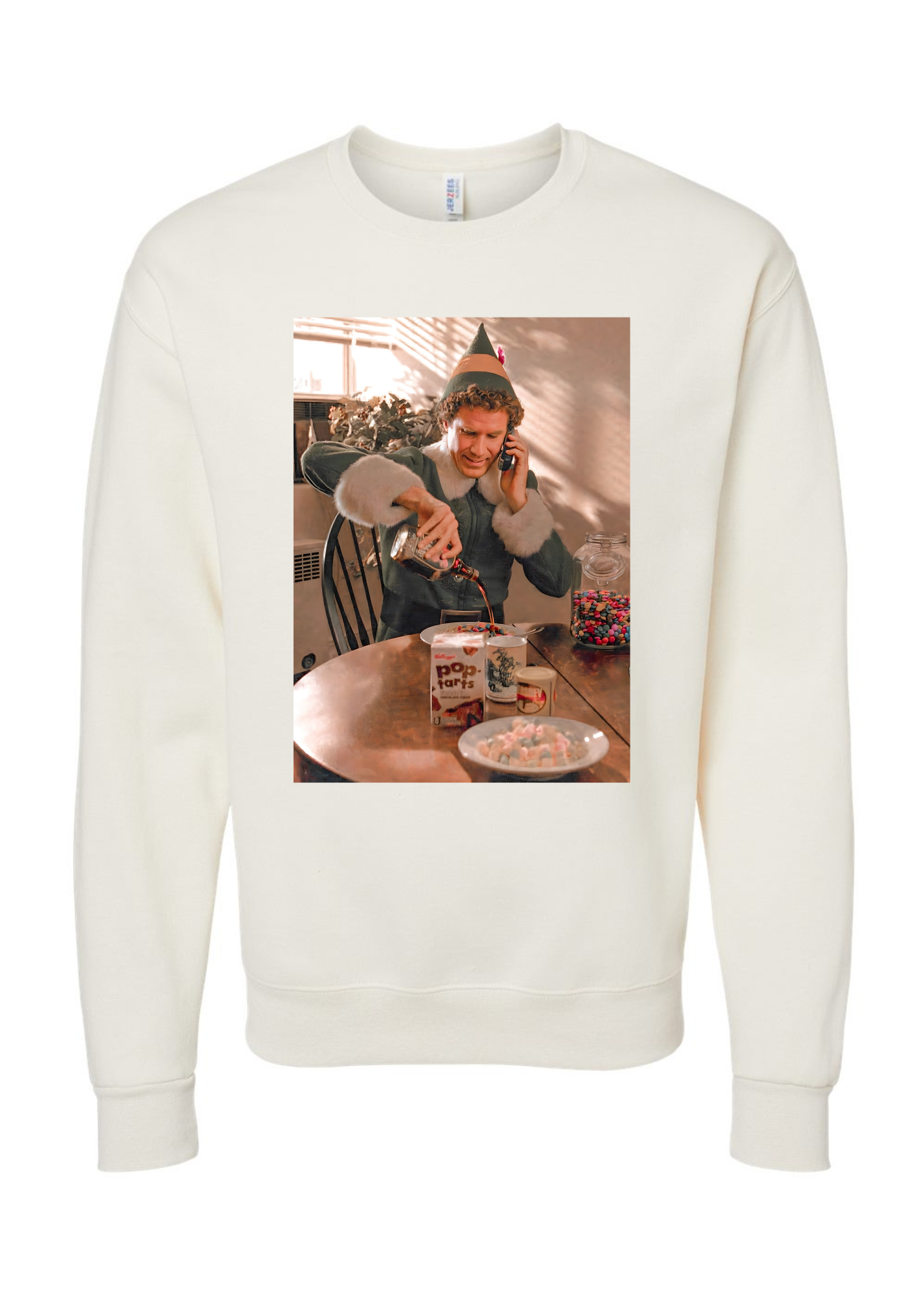 Breakfast Of Champions | Adult Crewneck-Sister Shirts-Sister Shirts, Cute & Custom Tees for Mama & Littles in Trussville, Alabama.