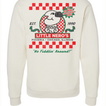 Little Neros Pizza | Adult Crewneck | RTS-Sister Shirts-Sister Shirts, Cute & Custom Tees for Mama & Littles in Trussville, Alabama.