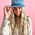 Trussville Script in Lake Blue | Adult Hat-Women - Accessories - Hats-Sister Shirts-Sister Shirts, Cute & Custom Tees for Mama & Littles in Trussville, Alabama.