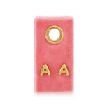 Golden Initial Stud Earrings-Women - Jewelry - Earrings-Sister Shirts-Sister Shirts, Cute & Custom Tees for Mama & Littles in Trussville, Alabama.