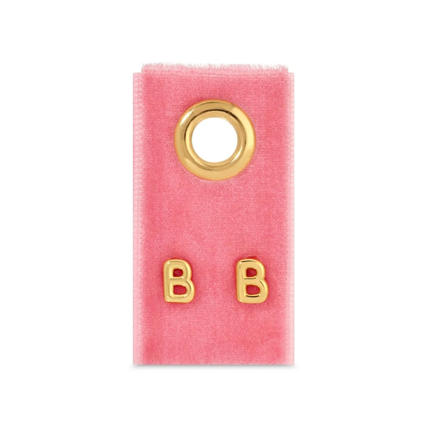 Golden Initial Stud Earrings-Women - Jewelry - Earrings-Sister Shirts-Sister Shirts, Cute & Custom Tees for Mama & Littles in Trussville, Alabama.