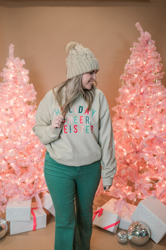 Holiday Cheer Meister | Adult Crewneck | RTS-Adult Crewneck-Sister Shirts-Sister Shirts, Cute & Custom Tees for Mama & Littles in Trussville, Alabama.