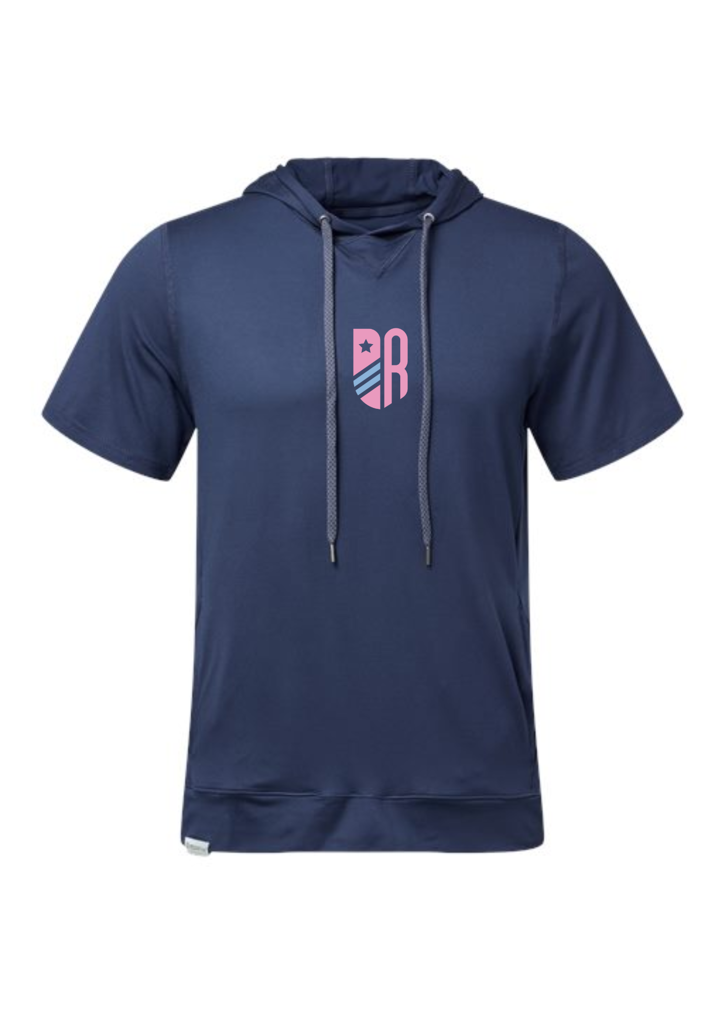 Revolution Minimal | Adult Short Sleeve Performance Hoodie-Mens - Tops - Sweatshirts-Sister Shirts-Sister Shirts, Cute & Custom Tees for Mama & Littles in Trussville, Alabama.