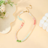 Gemstone Necklace | Natural Agate-Women - Jewelry - Necklaces-zenana-Sister Shirts, Cute & Custom Tees for Mama & Littles in Trussville, Alabama.