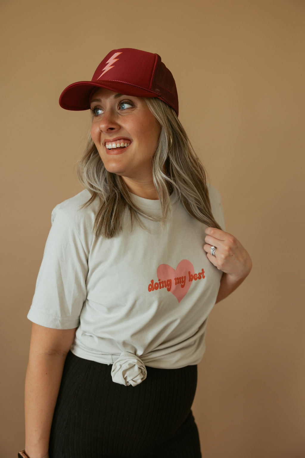 Spotted Bolt | Adult Trucker Hat-Women - Accessories - Hats-Sister Shirts-Sister Shirts, Cute & Custom Tees for Mama & Littles in Trussville, Alabama.