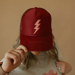Spotted Bolt | Adult Trucker Hat-Women - Accessories - Hats-Sister Shirts-Sister Shirts, Cute & Custom Tees for Mama & Littles in Trussville, Alabama.