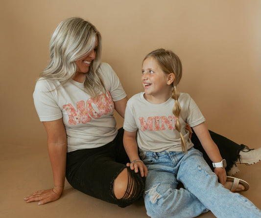 Floral Mini | Kids Tee-Kids Tees-Sister Shirts-Sister Shirts, Cute & Custom Tees for Mama & Littles in Trussville, Alabama.