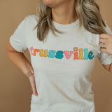 Customizable Multi Happy | Adult Tee-Womens - Tops - Tees-Sister Shirts-Sister Shirts, Cute & Custom Tees for Mama & Littles in Trussville, Alabama.
