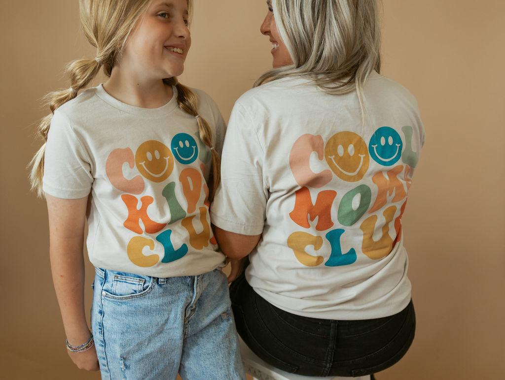 Load image into Gallery viewer, Cool Moms Club | Adult Tee-Adult Tee-Sister Shirts-Sister Shirts, Cute &amp;amp; Custom Tees for Mama &amp;amp; Littles in Trussville, Alabama.
