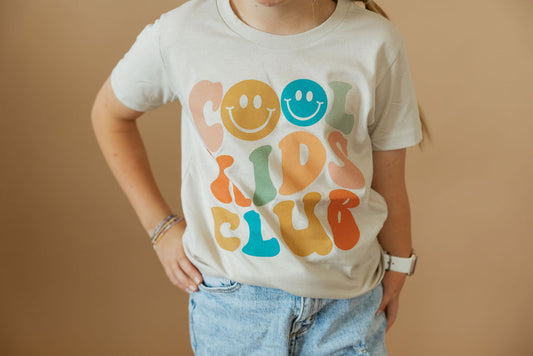 Cool Kids Club | Tee | Kids-Sister Shirts-Sister Shirts, Cute & Custom Tees for Mama & Littles in Trussville, Alabama.