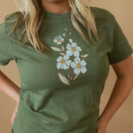 Birth Flower | Adult Tee-Womens - Tops - Tees-Sister Shirts-Sister Shirts, Cute & Custom Tees for Mama & Littles in Trussville, Alabama.
