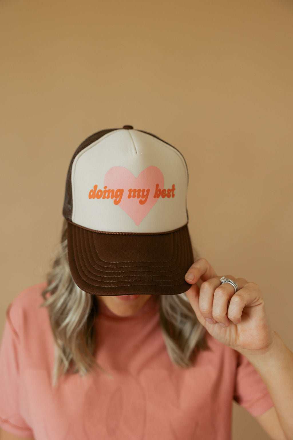 Doing My Best | Adult Trucker Hat-Hats-Sister Shirts-Sister Shirts, Cute & Custom Tees for Mama & Littles in Trussville, Alabama.