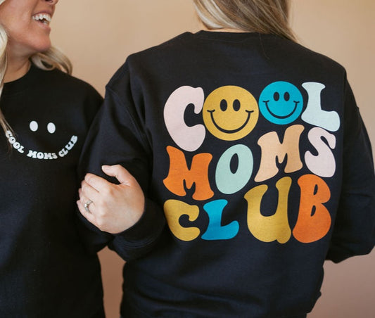 Cool Moms Club | Pullover | Adult-Sister Shirts-Sister Shirts, Cute & Custom Tees for Mama & Littles in Trussville, Alabama.