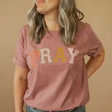 Pray Multi | Adult Tee-Womens - Tops - Tees-Sister Shirts-Sister Shirts, Cute & Custom Tees for Mama & Littles in Trussville, Alabama.