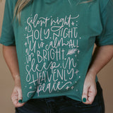 Silent Night | Adult Tee | RTS-Adult Tee-Sister Shirts-Sister Shirts, Cute & Custom Tees for Mama & Littles in Trussville, Alabama.